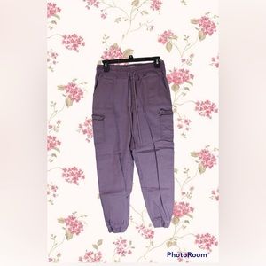 Purple joggers